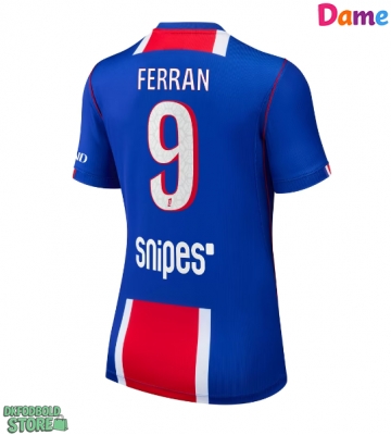 Paris Saint-Germain Ferran Torres #9 Replika Hjemmebanetrøje Dame 2026-27 Kortærmet